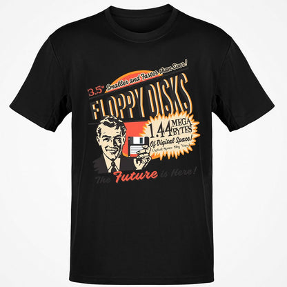 Floppy Disk Retro - Black - 12