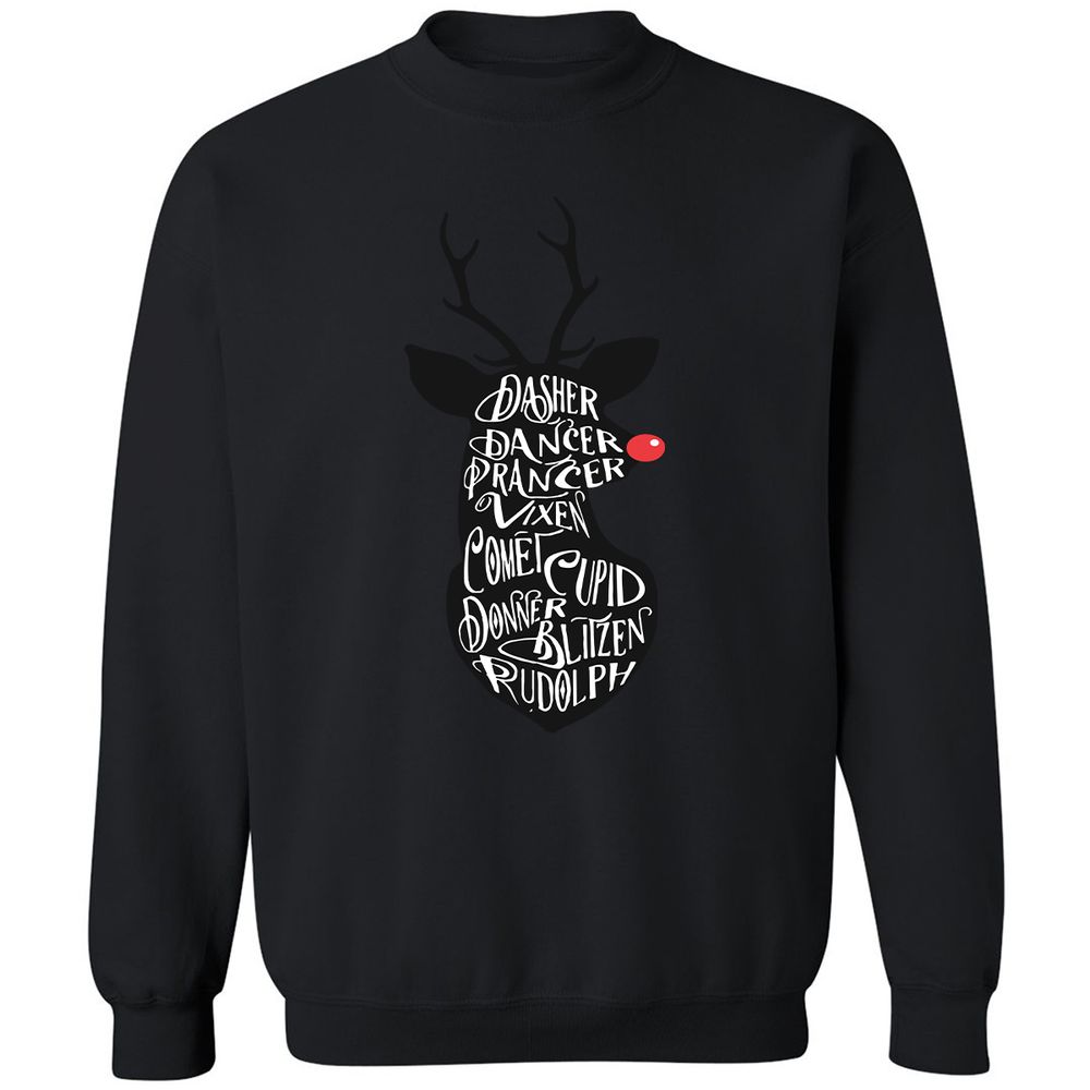Classic Unisex Sweatshirt - X2XC777F - Black - 12