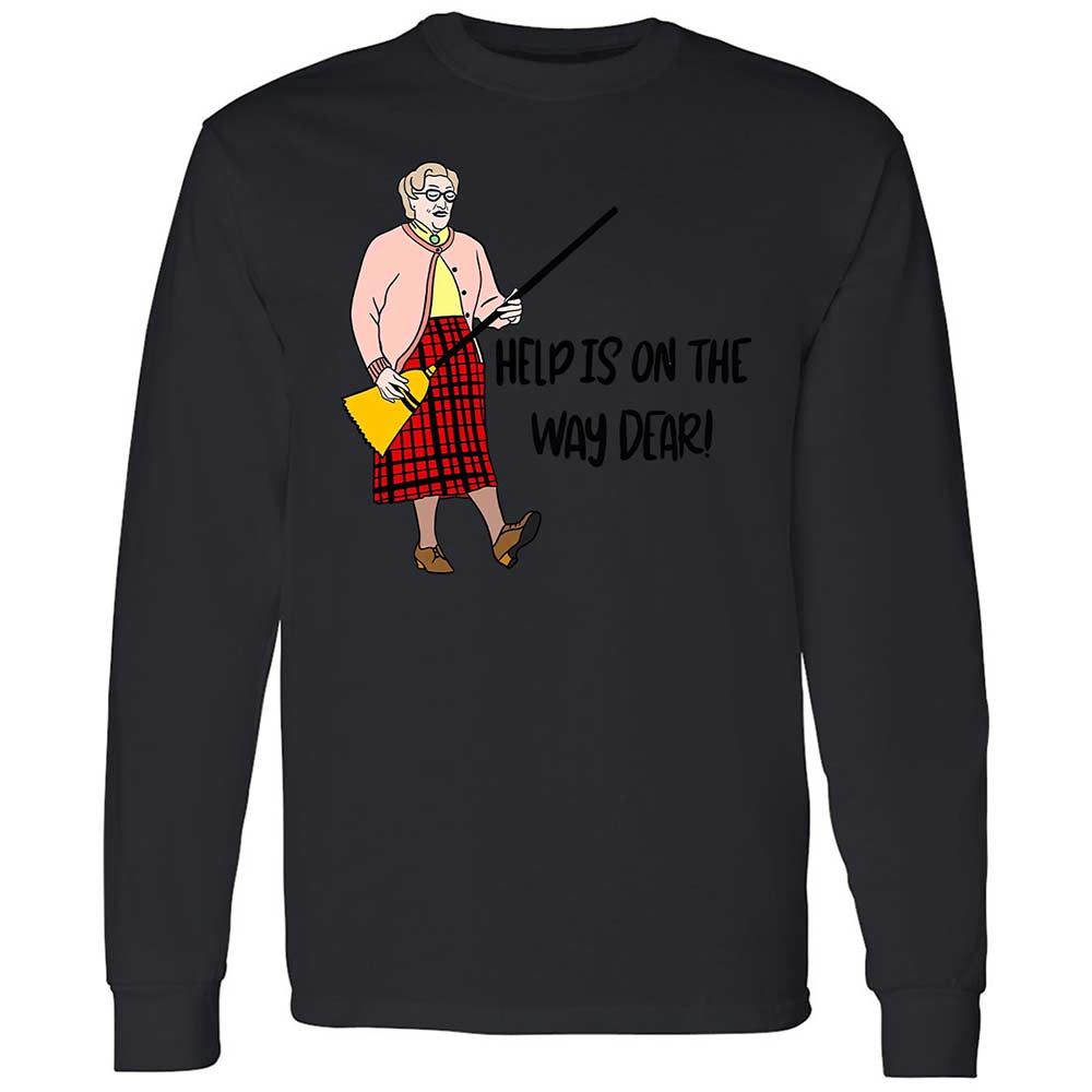 Help is on the way dear - Black - 12