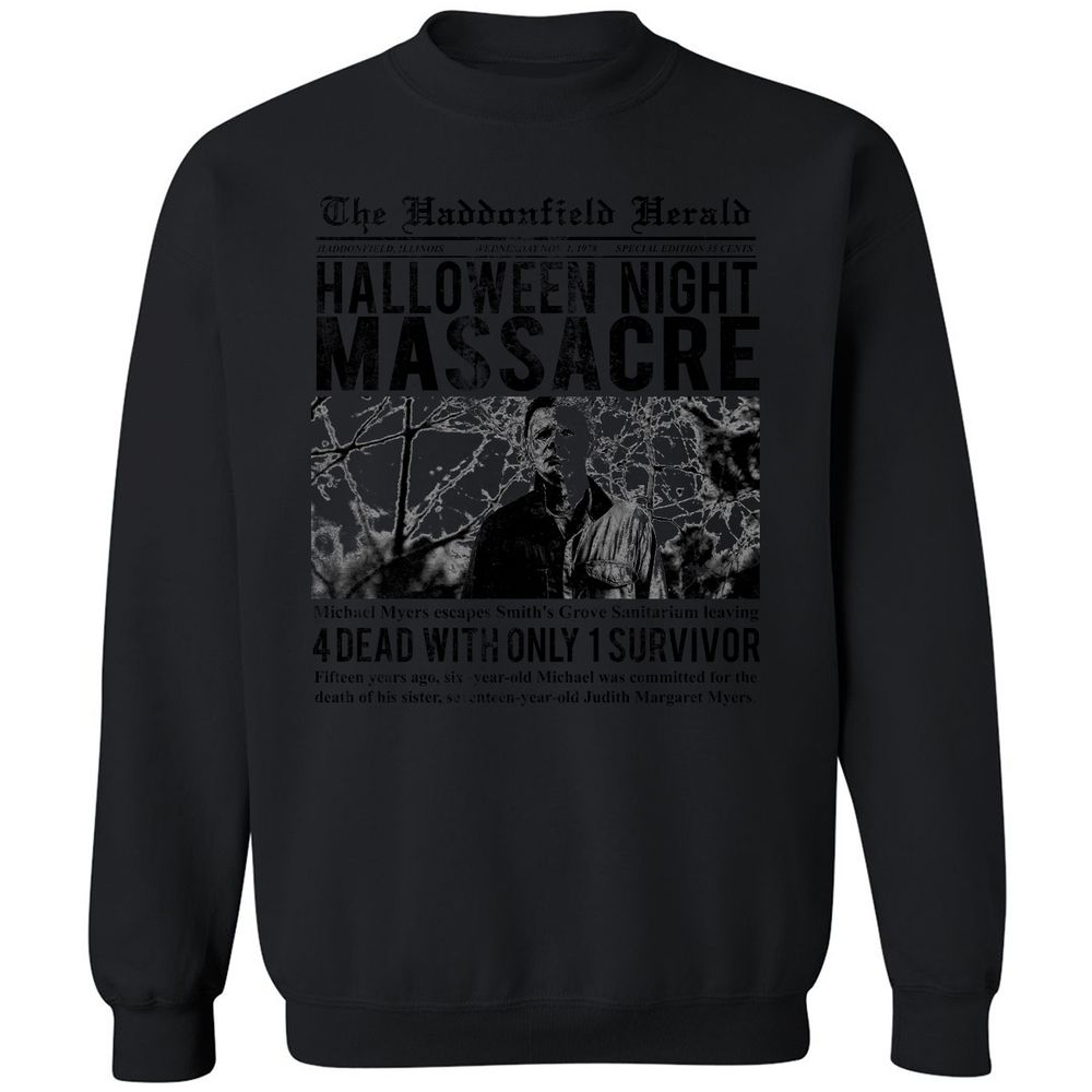 Classic Unisex Sweatshirt - NPATS9QP - Black - 12