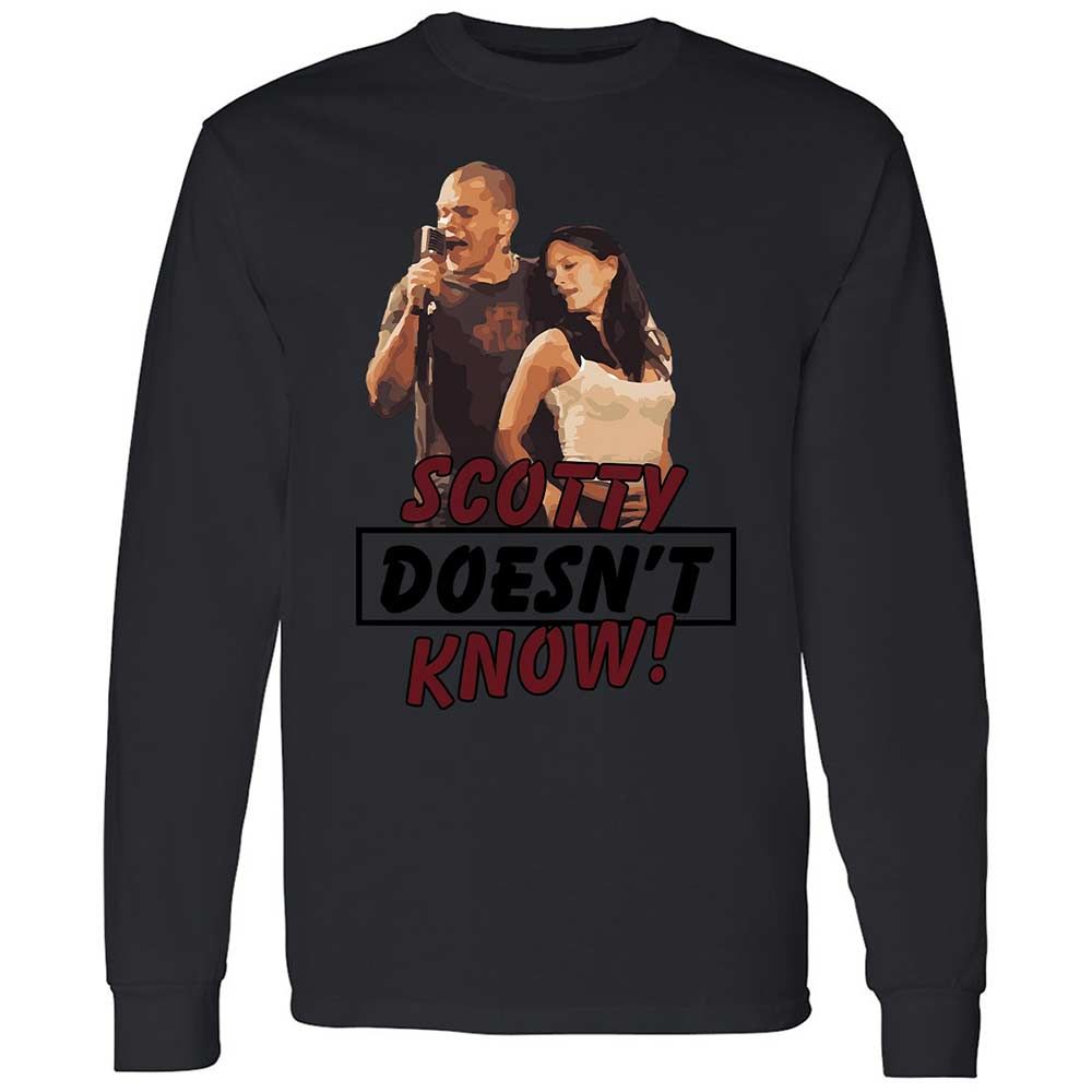 He Doesn't Know - Black - 12