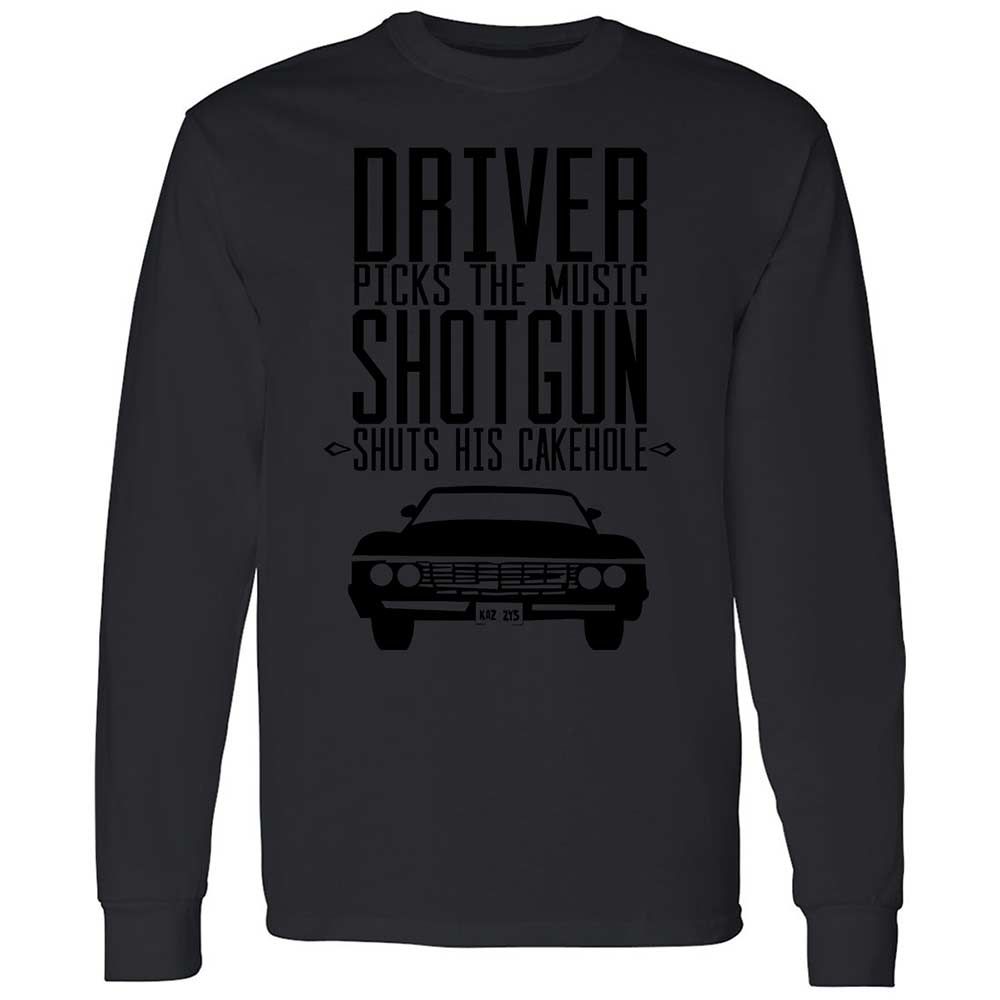Long Sleeve T-Shirt - 7H8TGTXD - Black - 12