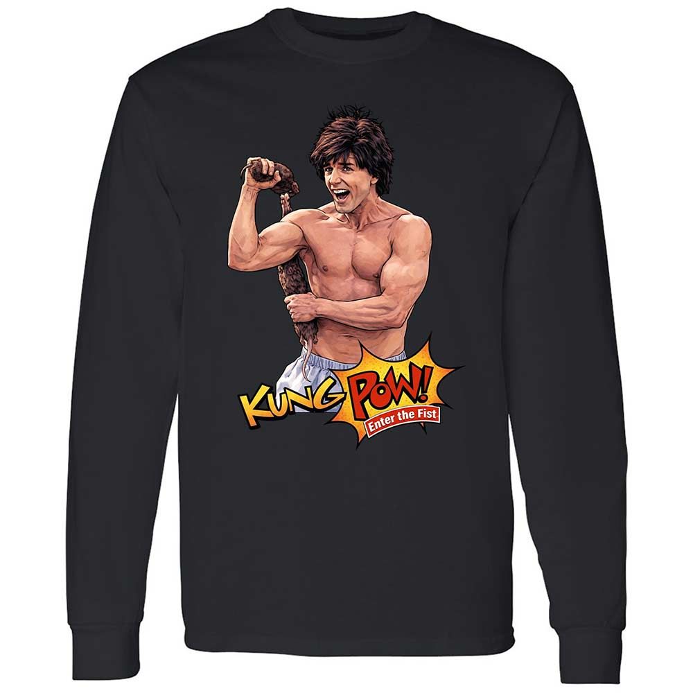Long Sleeve T-Shirt - TFX38QZ1 - Black - 12