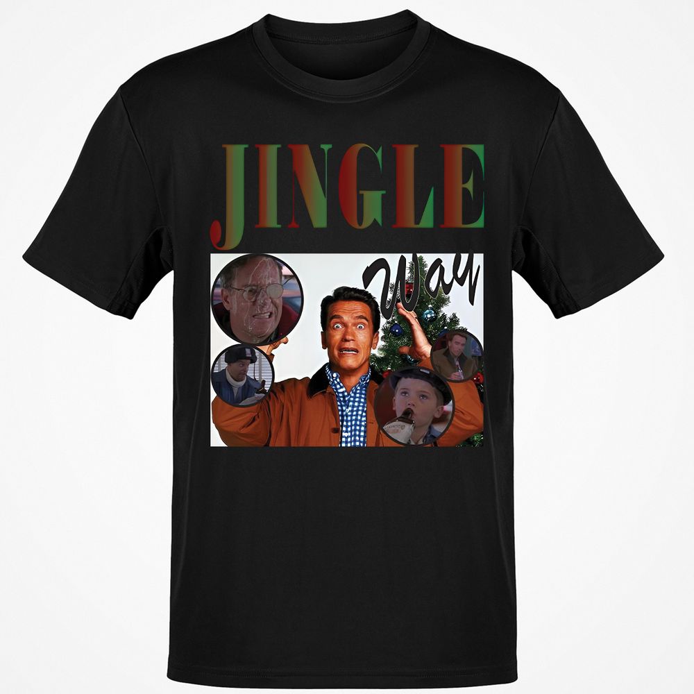 Classic Unisex T-Shirt - T5VL7UJR - Black - 12