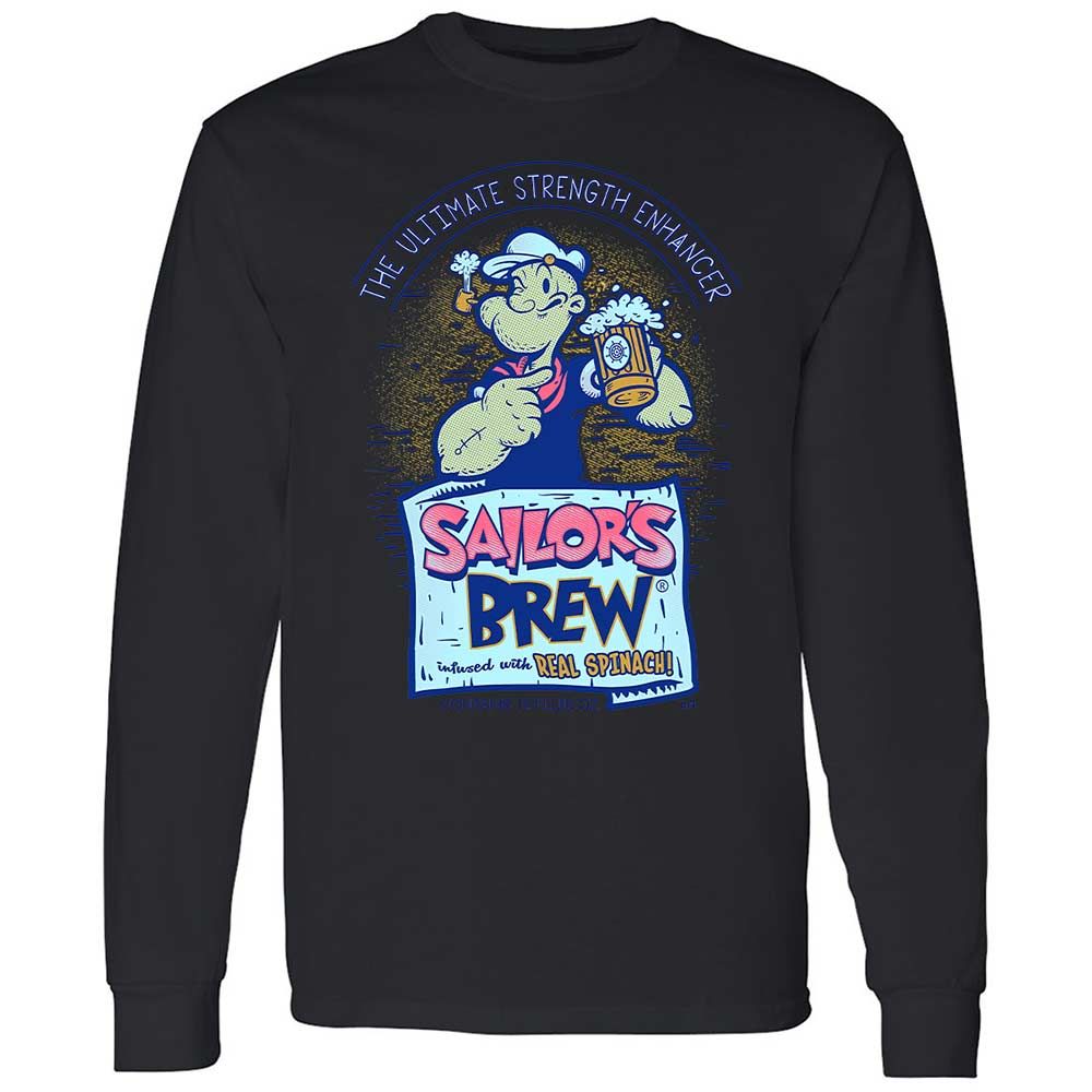 Long Sleeve T-Shirt - XQRSCW7R - Black - 12