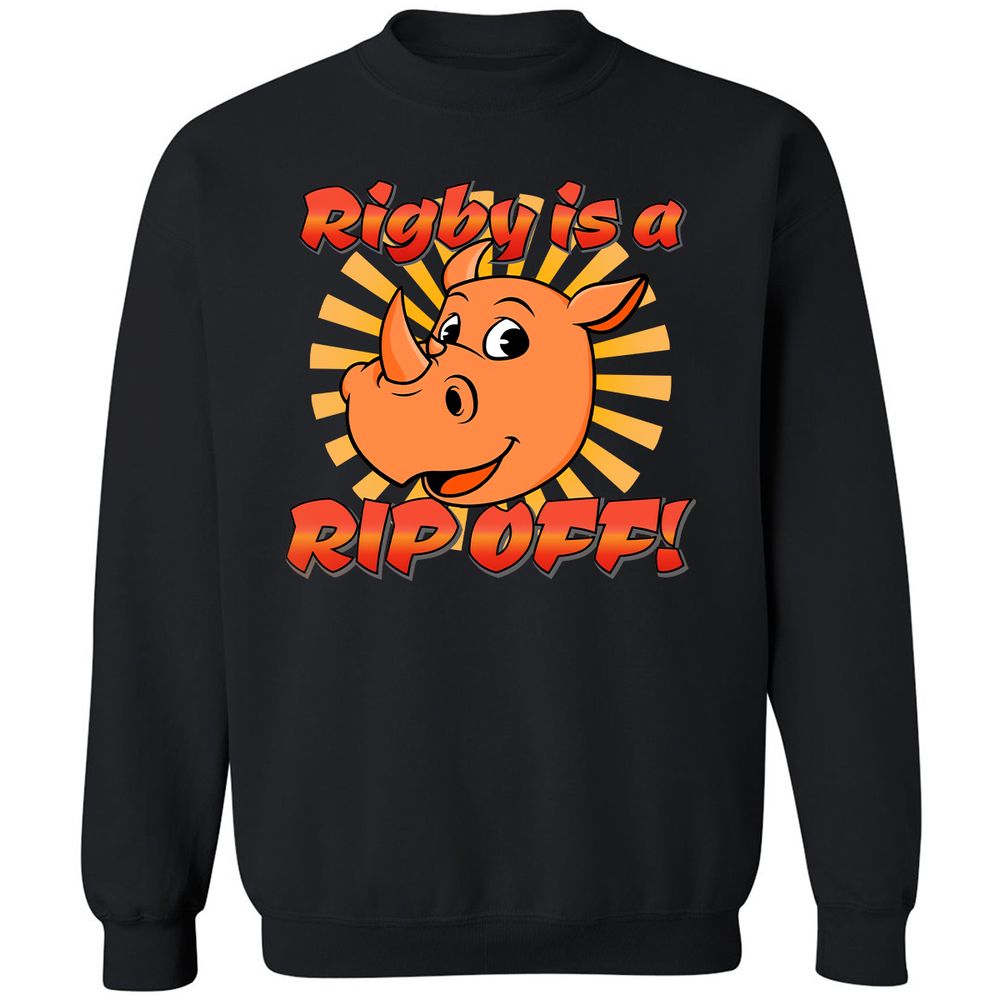 Classic Unisex Sweatshirt - Q4EF718R - Black - 12