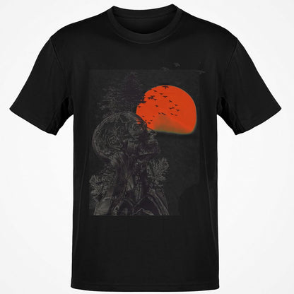 Classic Unisex T-Shirt - WZW1C5GD - Black - 12