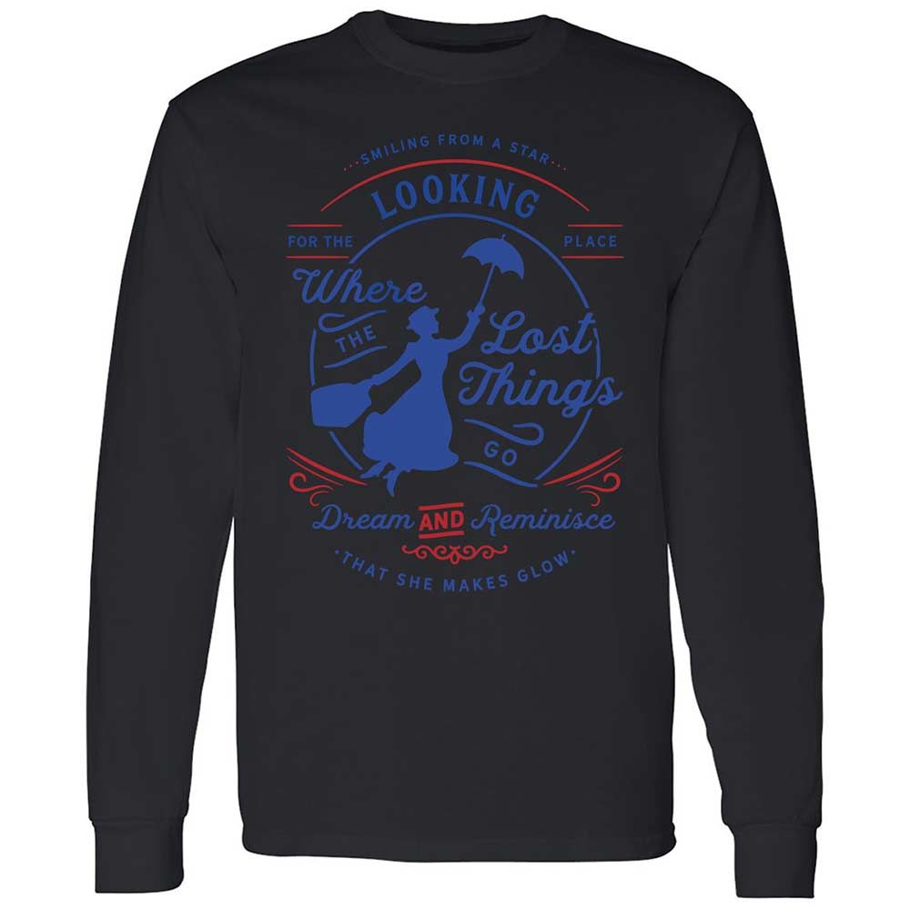 Long Sleeve T-Shirt - D8G1LR9V - Black - 12