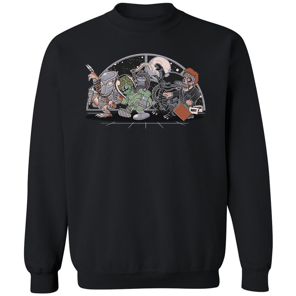 Classic Unisex Sweatshirt - 7M8ZQV8W - Black - 12