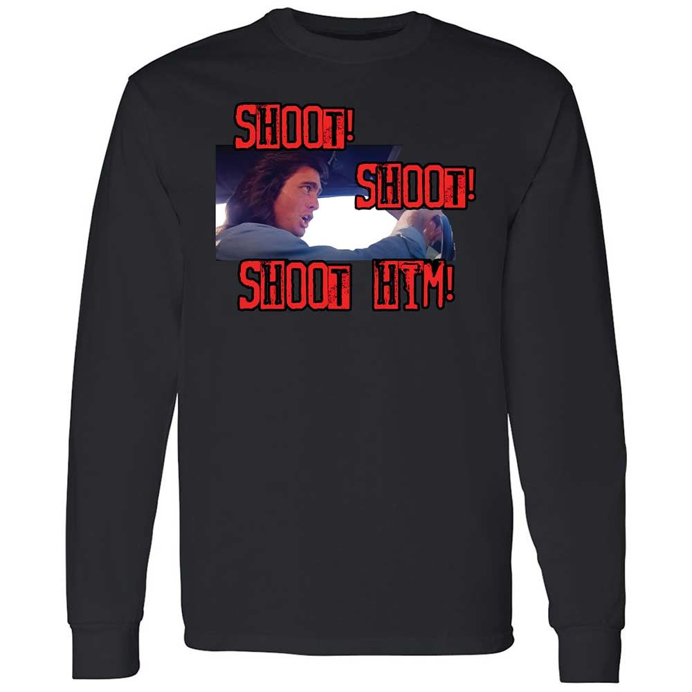 Long Sleeve T-Shirt - R9EH1UFH - Black - 12