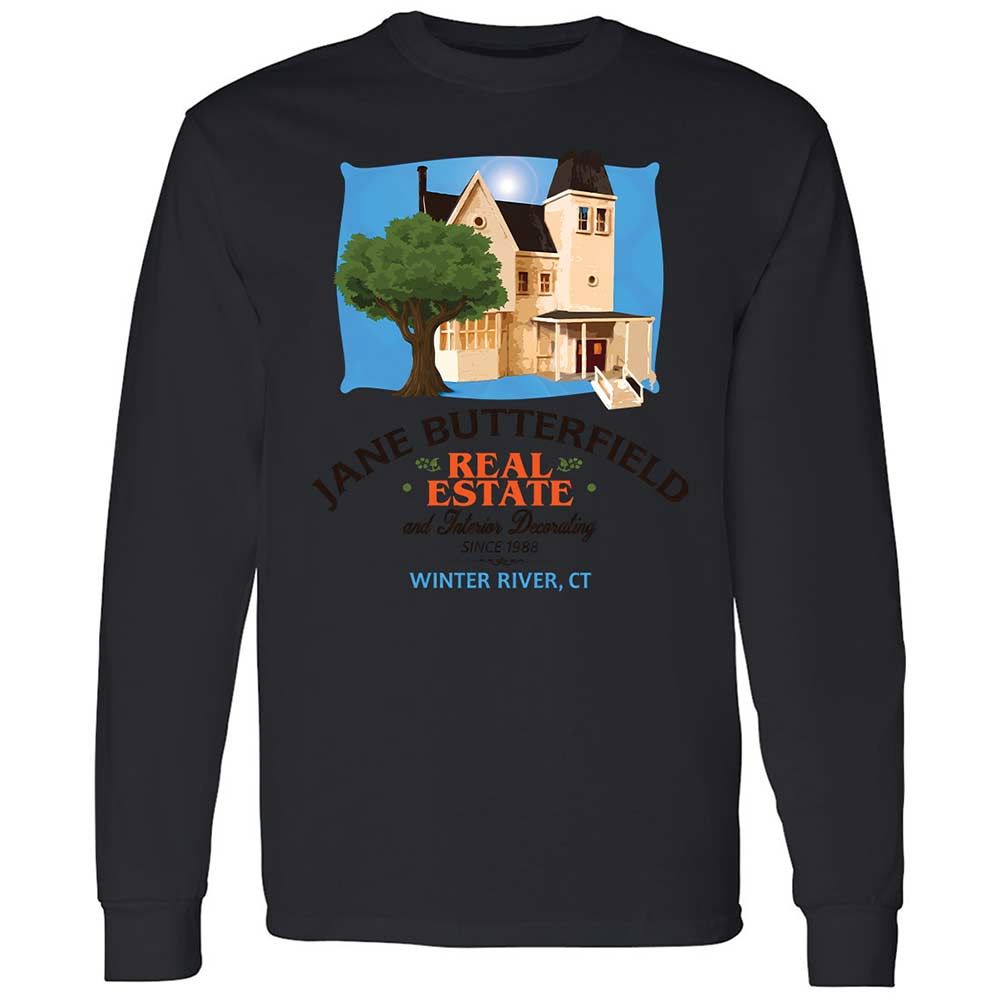 Long Sleeve T-Shirt - W2EN1JQ6 - Black - 12