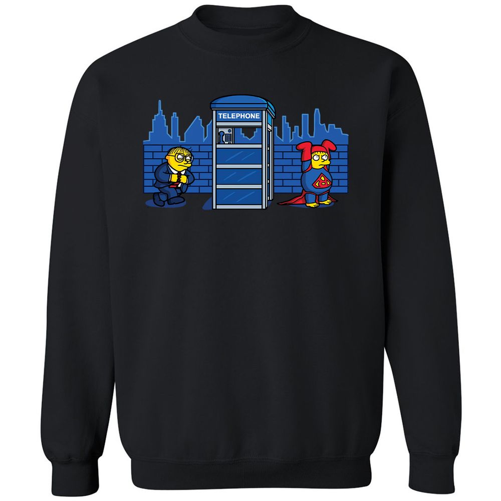 Classic Unisex Sweatshirt - J3CG39KU - Black - 12