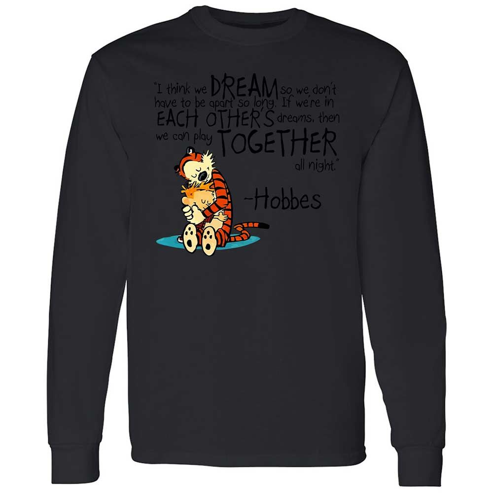 Calvin Hobbes Dreams - Black - 12