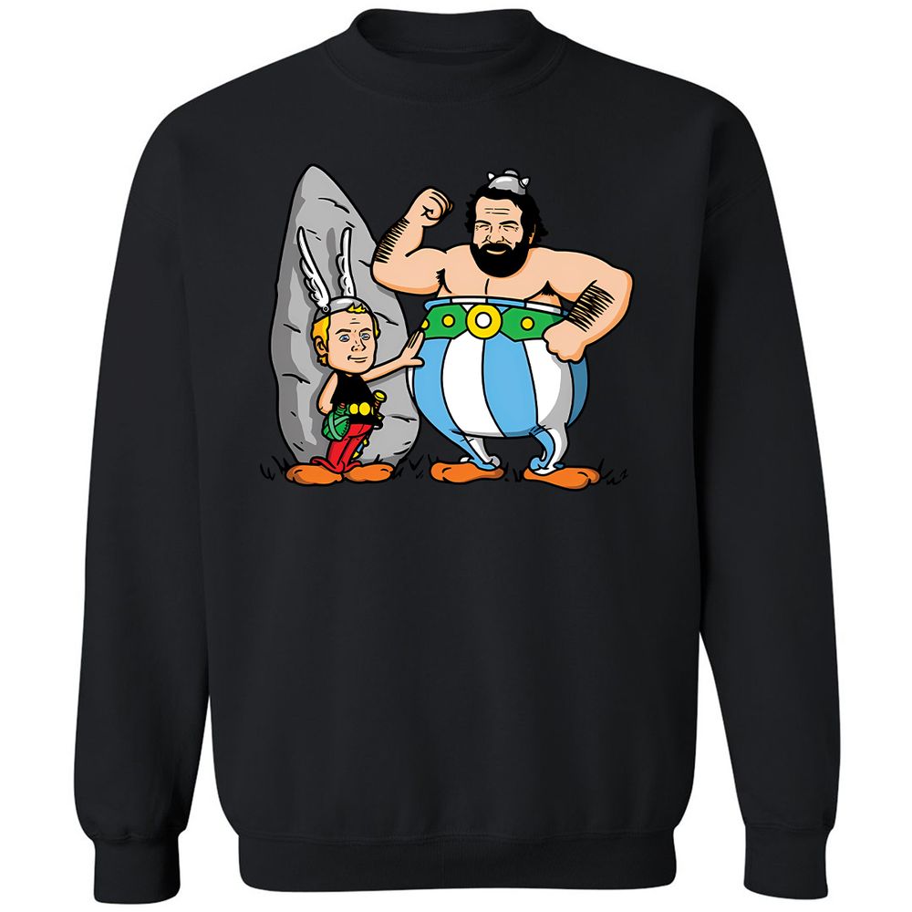 Classic Unisex Sweatshirt - QB6QDHSQ - Black - 12