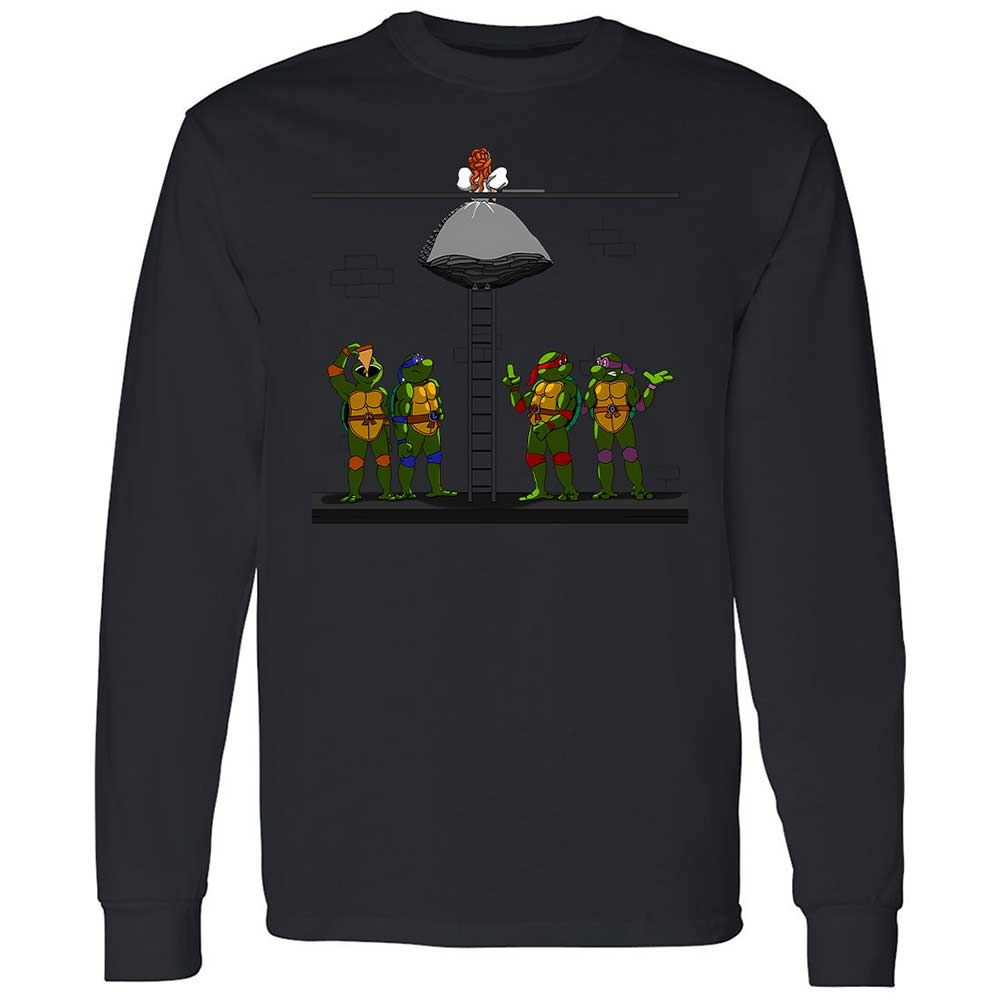 I've Been Dreaming of a Turtle's Kiss - Black - 12