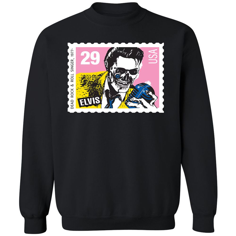 Classic Unisex Sweatshirt - XYR76VJY - Black - 12