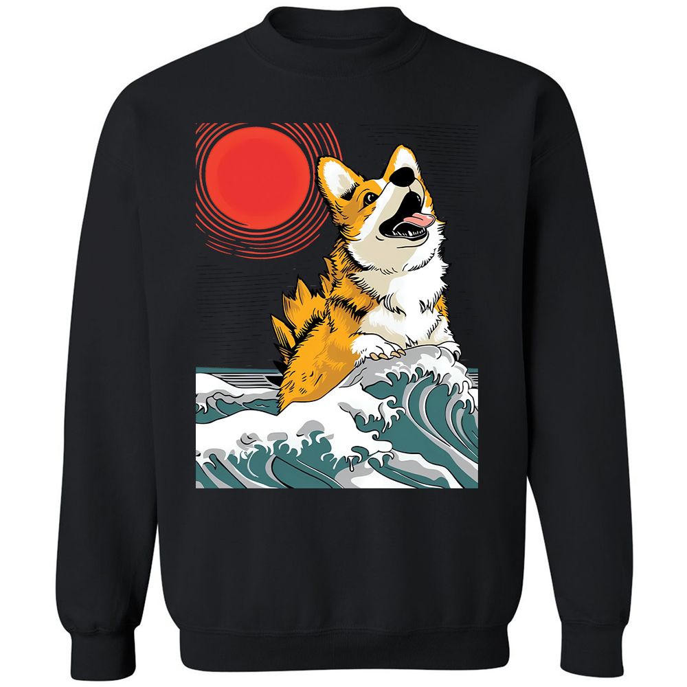 Classic Unisex Sweatshirt - 74J2NTVE - Black - 12