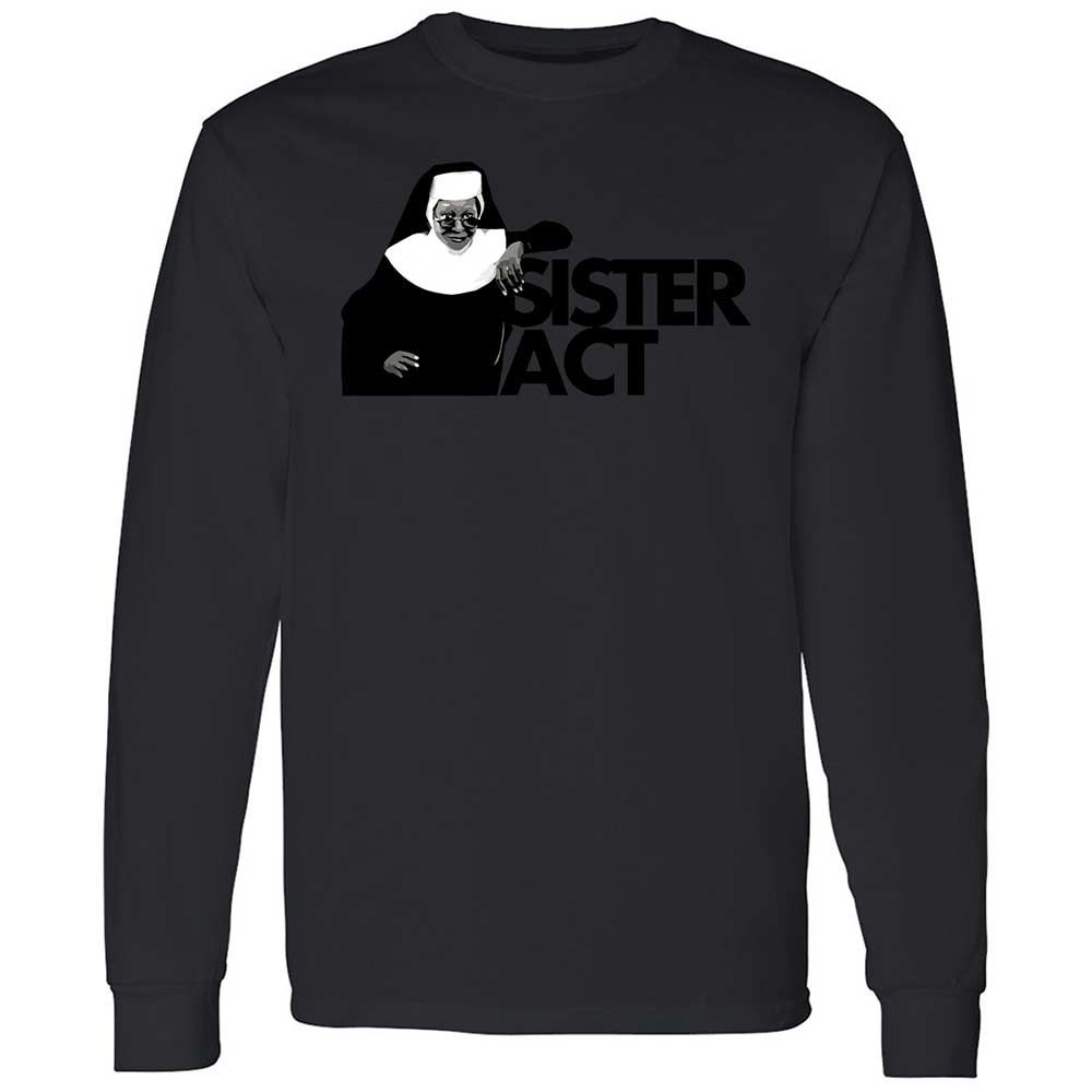 Long Sleeve T-Shirt - PUH1WX55 - Black - 12