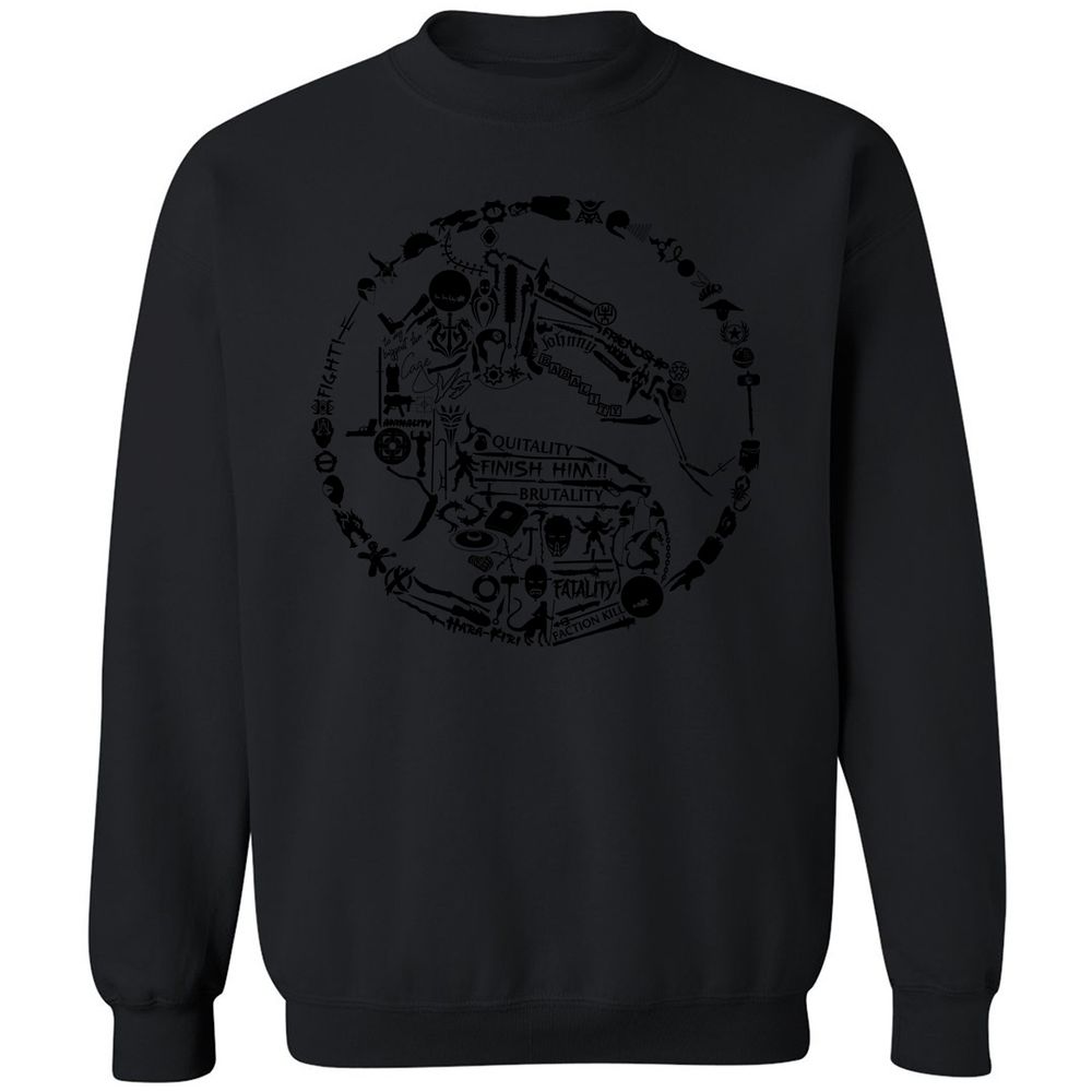 Classic Unisex Sweatshirt - J8FHCQ5M - Black - 12