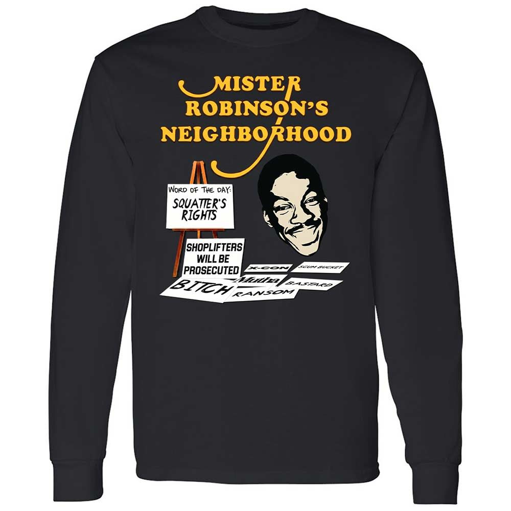 Mister Robinson's Neighborhood - Black - 12