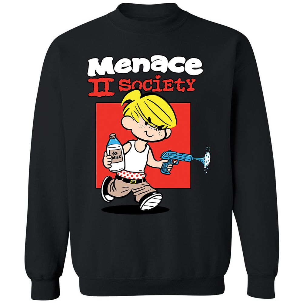 Classic Unisex Sweatshirt - 5MSZUDTK - Black - 12