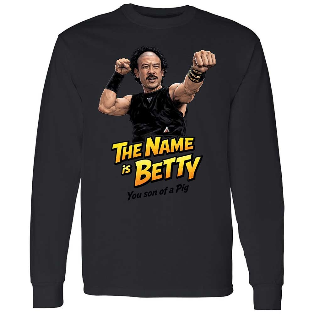 Long Sleeve T-Shirt - 8S21YK6Y - Black - 12