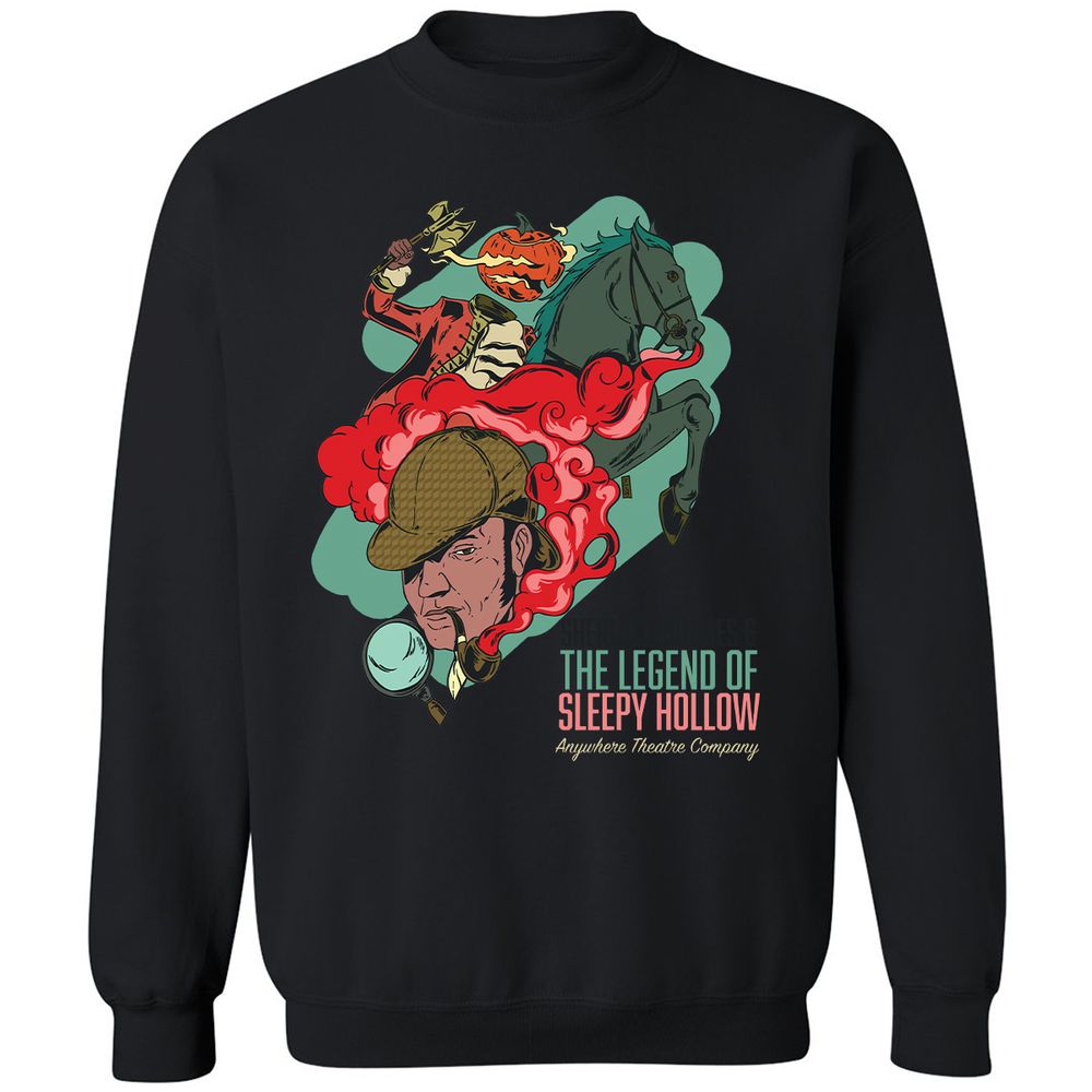 Classic Unisex Sweatshirt - YSH13GYW - Black - 12