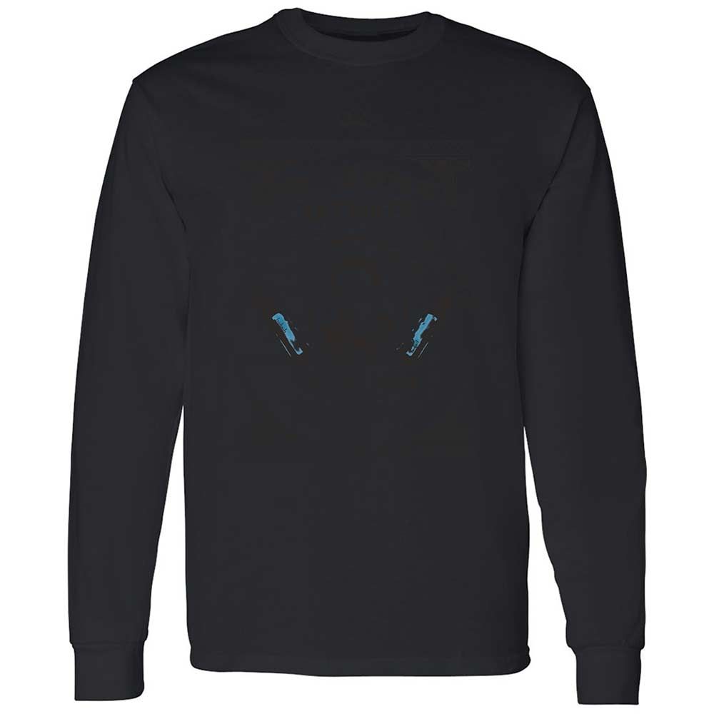 Long Sleeve T-Shirt - X5BF7B7D - Black - 12