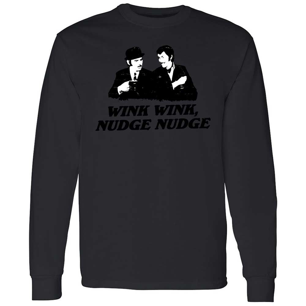 Wink Wink, Nudge Nudge - Black - 12