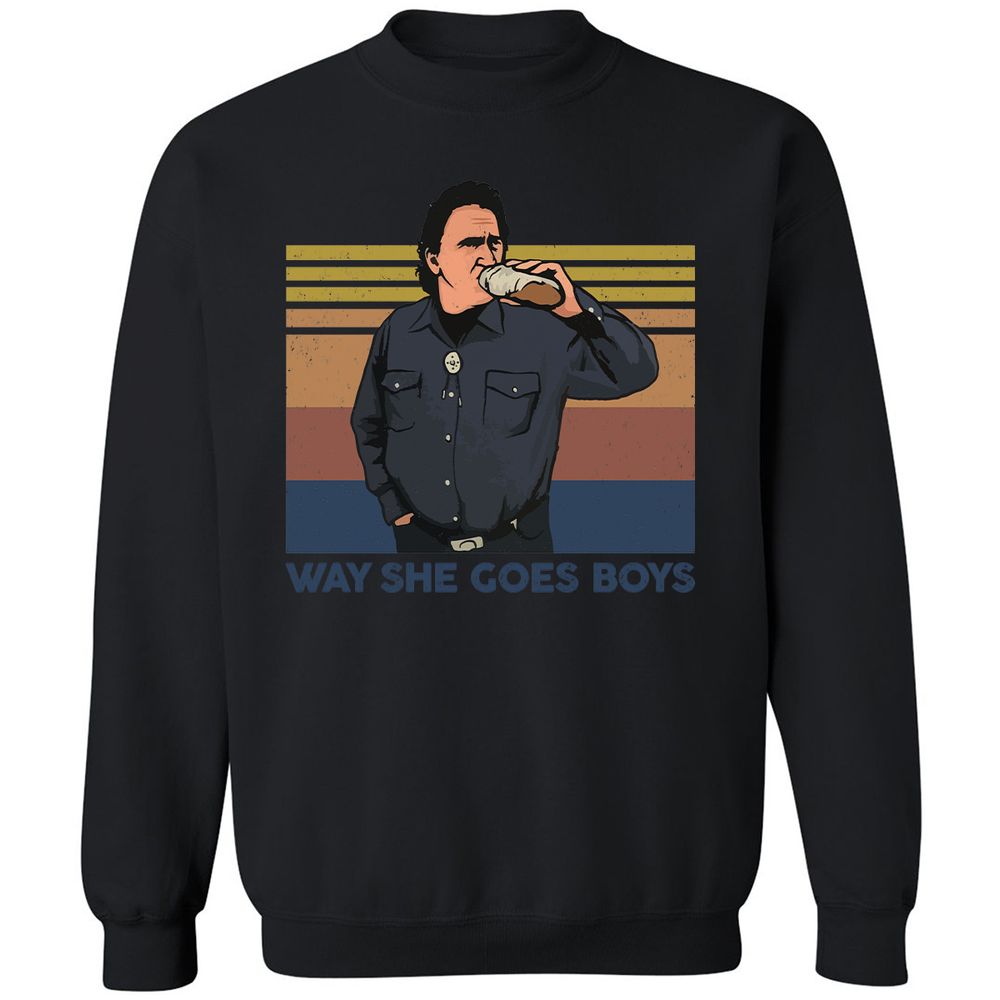 Classic Unisex Sweatshirt - EEXTWN8E - Black - 12