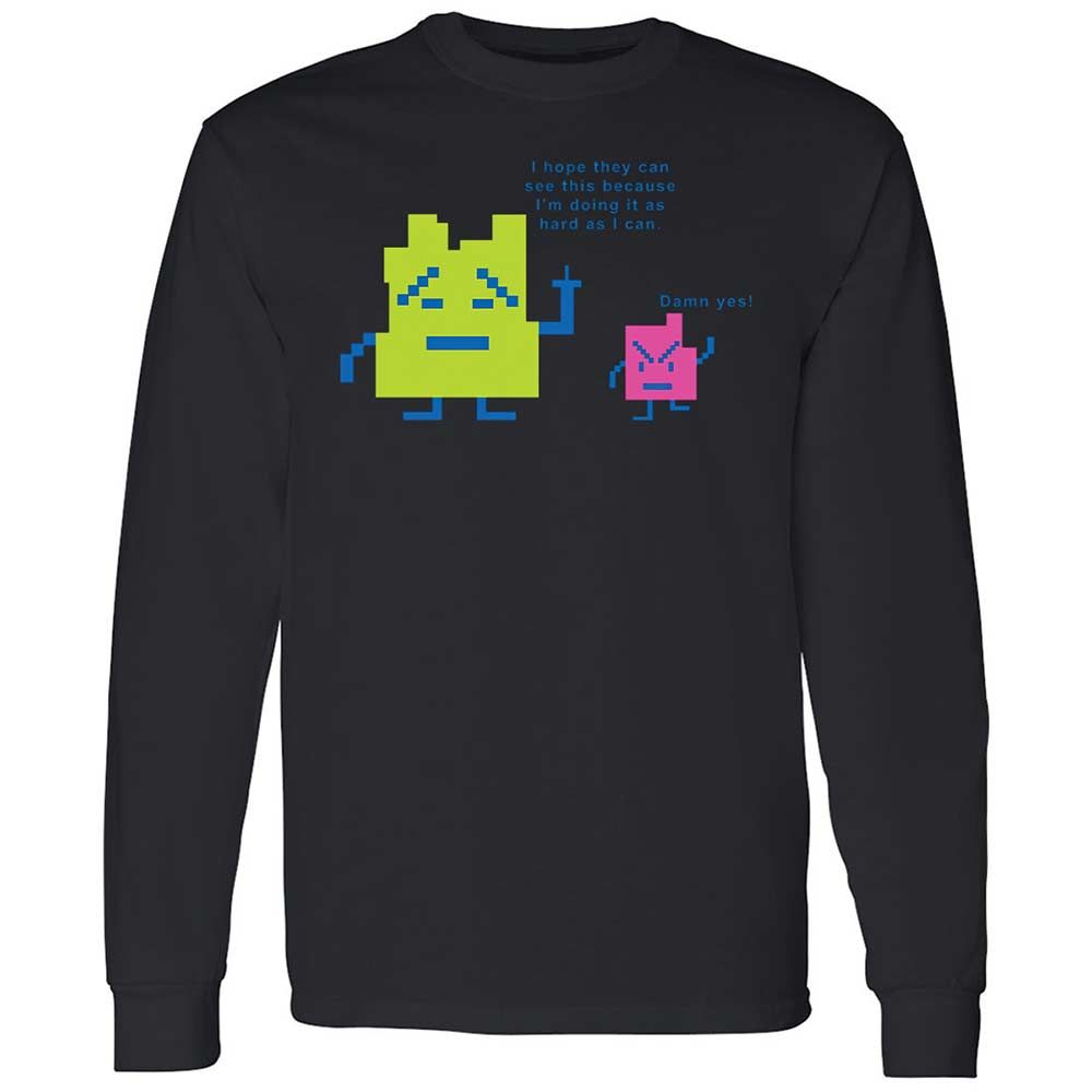 Long Sleeve T-Shirt - SMPANMPZ - Black - 12