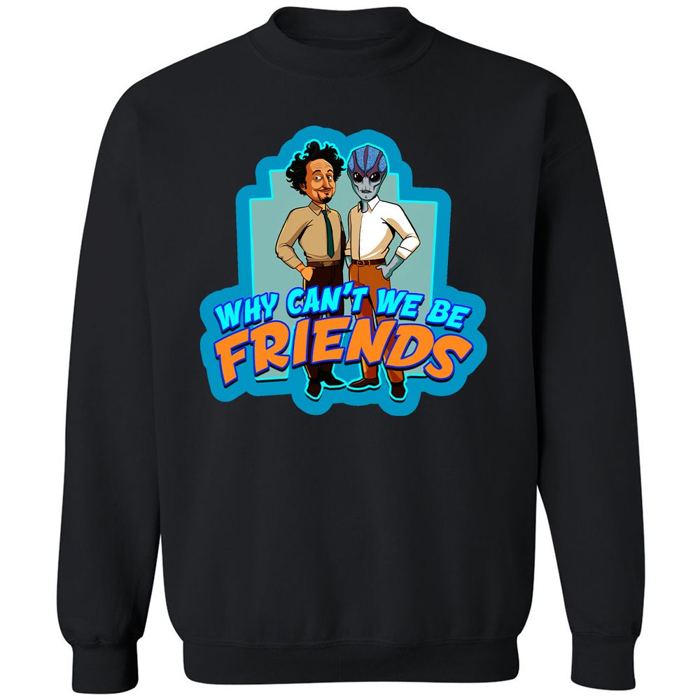 Classic Unisex Sweatshirt - WM72K794 - Black - 12