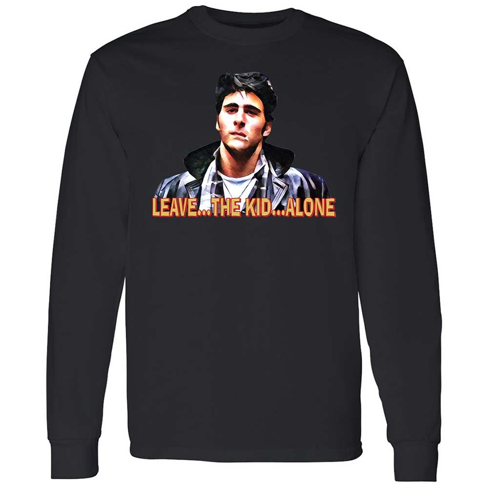 Long Sleeve T-Shirt - DZB7PK5C - Black - 12