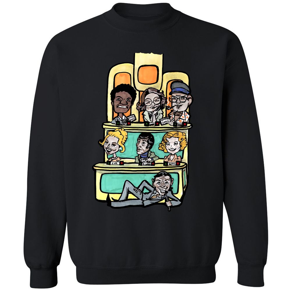 Classic Unisex Sweatshirt - LXYY9G1R - Black - 12