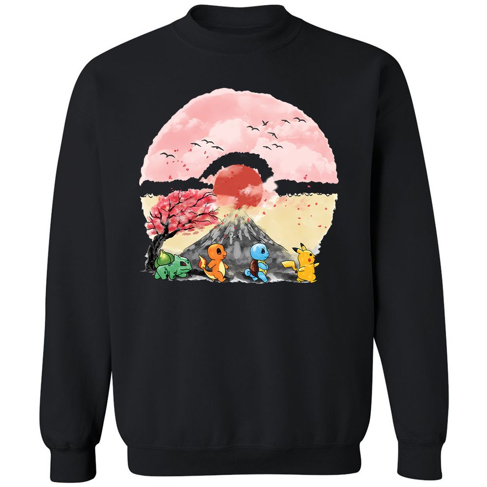 Classic Unisex Sweatshirt - X88VFV5H - Black - 12