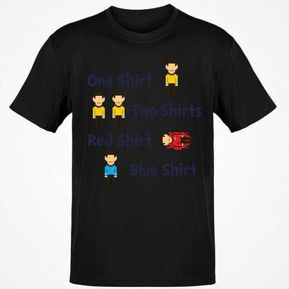 Red Shirt, Blue Shirt - Black - 12