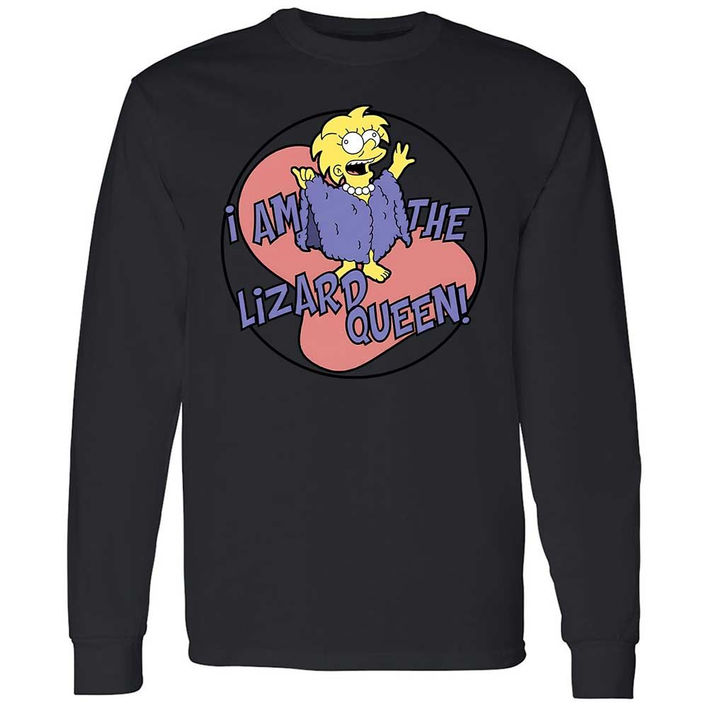 I am the Lizard Queen - Black - 12