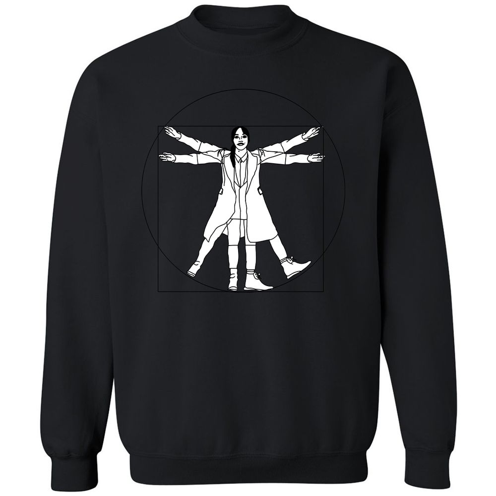 Vitruvian Philomena Cunk - Cunk on Earth - Black - 12