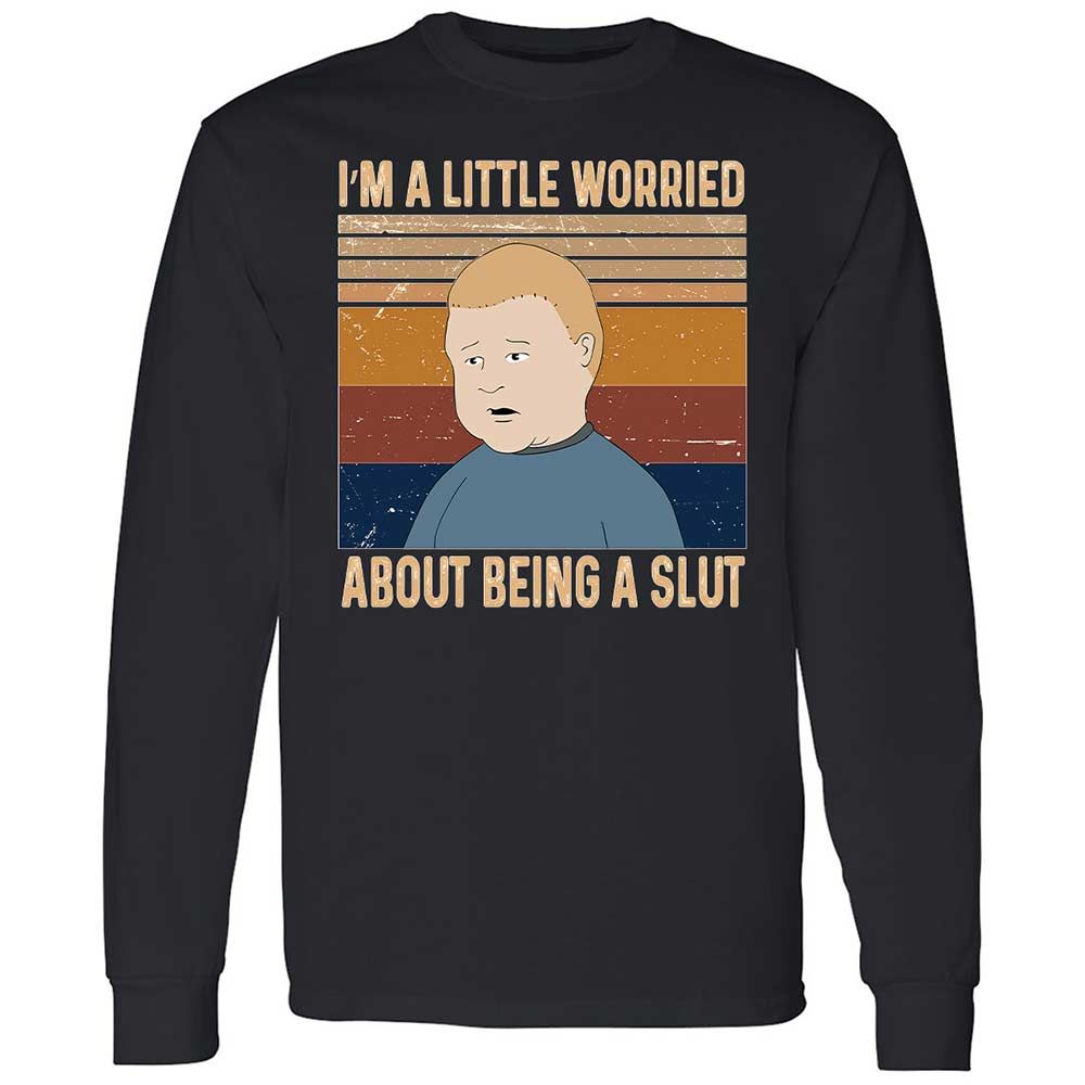 I'm a Little Worried About Being a Slut - Black - 12