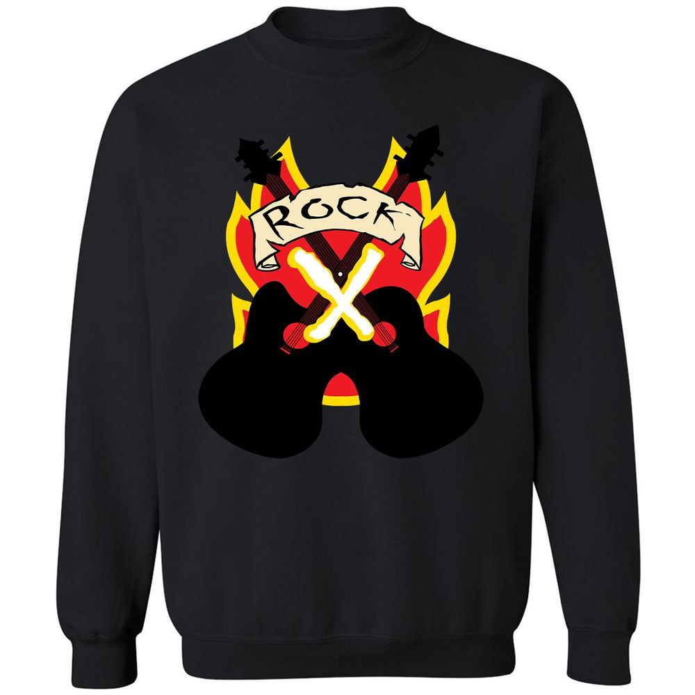 Classic Unisex Sweatshirt - Z8SCZFPV - Black - 12