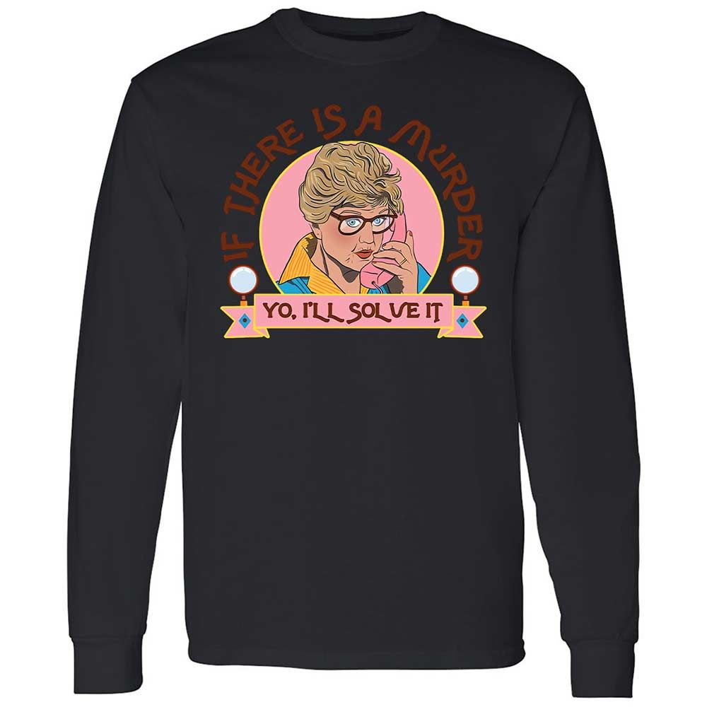 Long Sleeve T-Shirt - GBRQMV87 - Black - 12