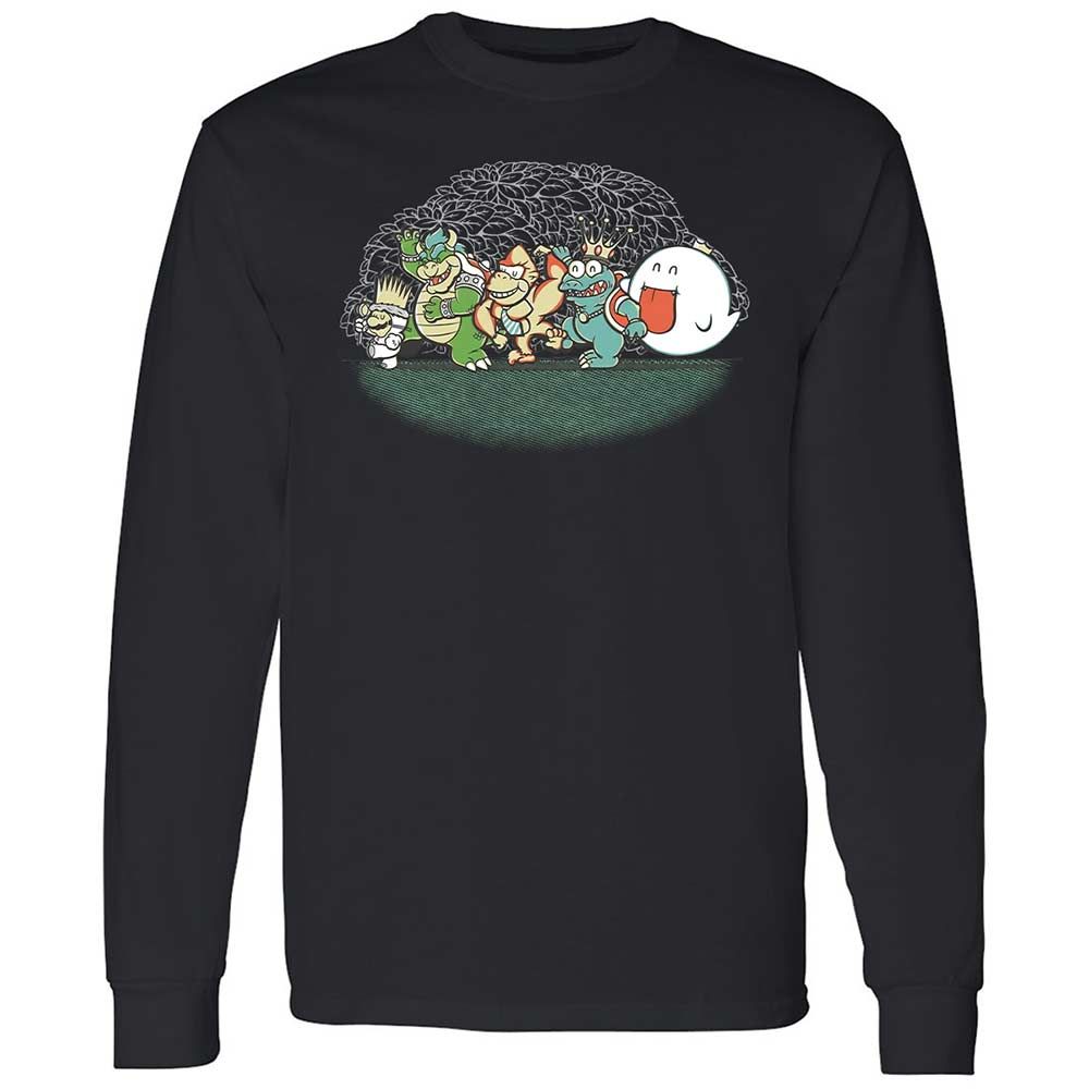 Long Sleeve T-Shirt - V8Y8TXDP - Black - 12
