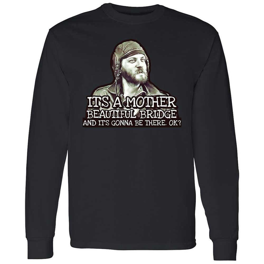Long Sleeve T-Shirt - LUVKTDNF - Black - 12
