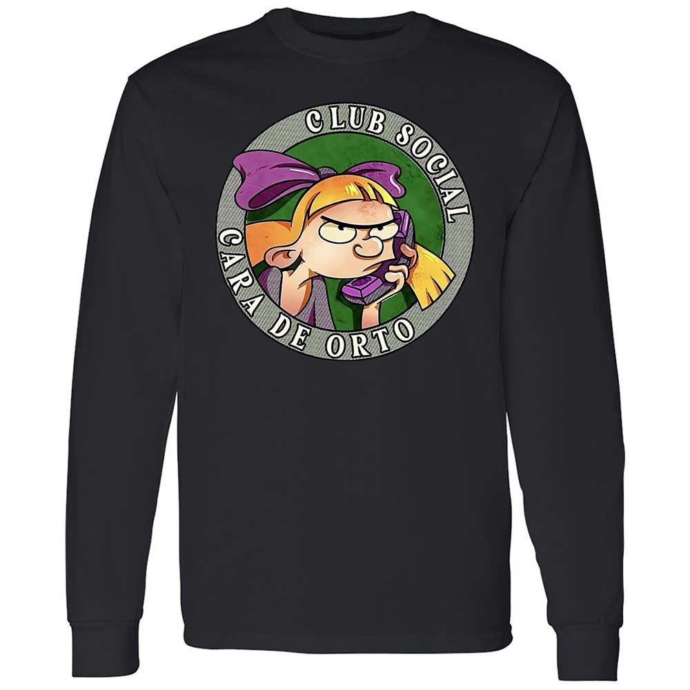 Long Sleeve T-Shirt - F1PJQCW7 - Black - 12
