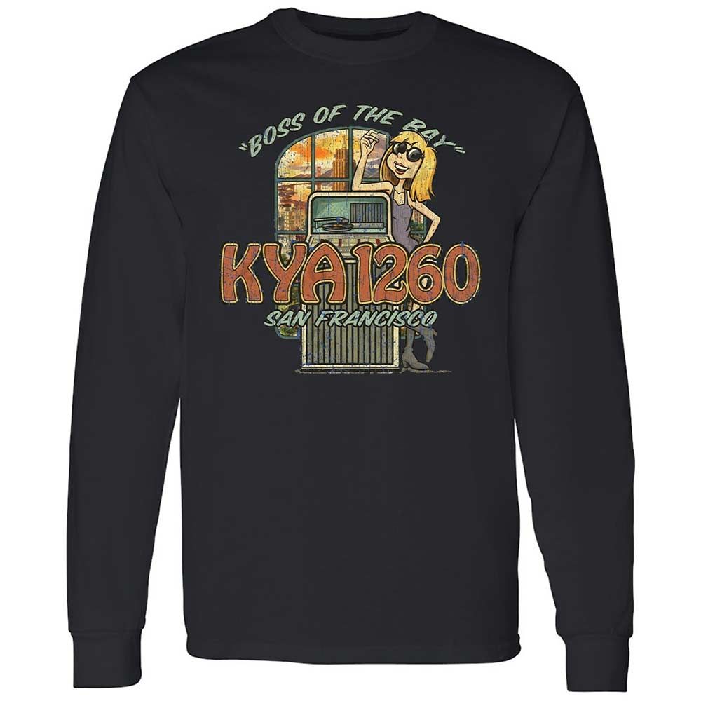 Long Sleeve T-Shirt - RY8JDMW7 - Black - 12