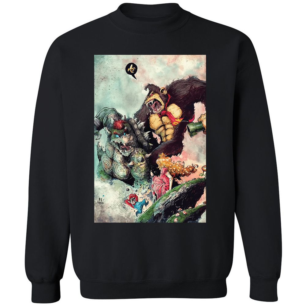 Classic Unisex Sweatshirt - WX3UADL8 - Black - 12