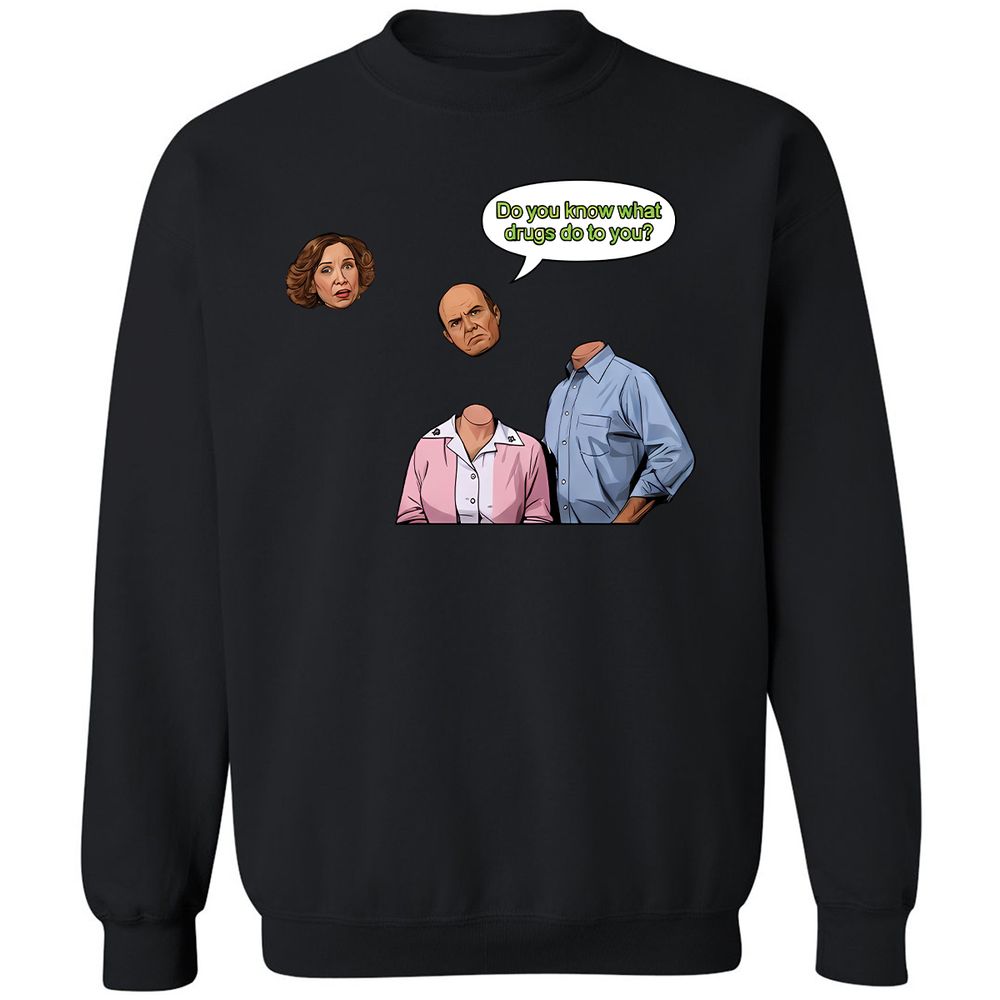 Classic Unisex Sweatshirt - BDKLPZC6 - Black - 12