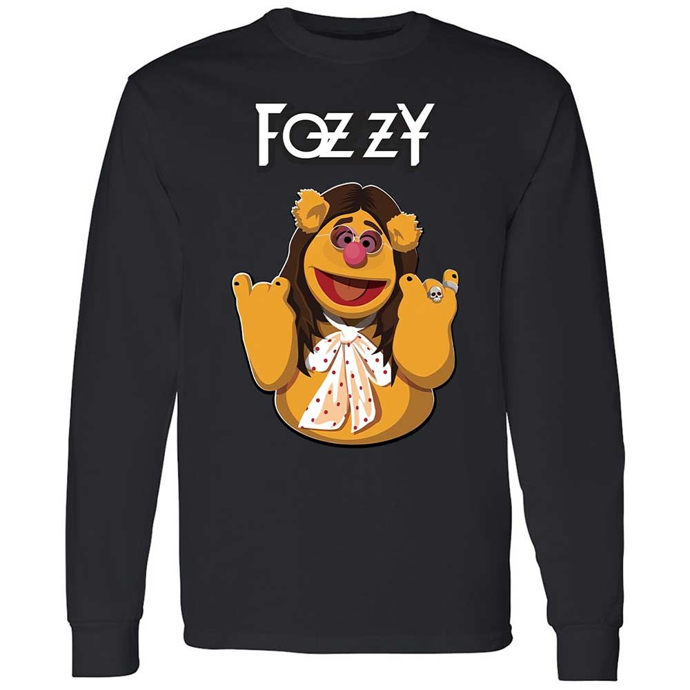 Fozzie Muppet as Rockstar - Black - 12
