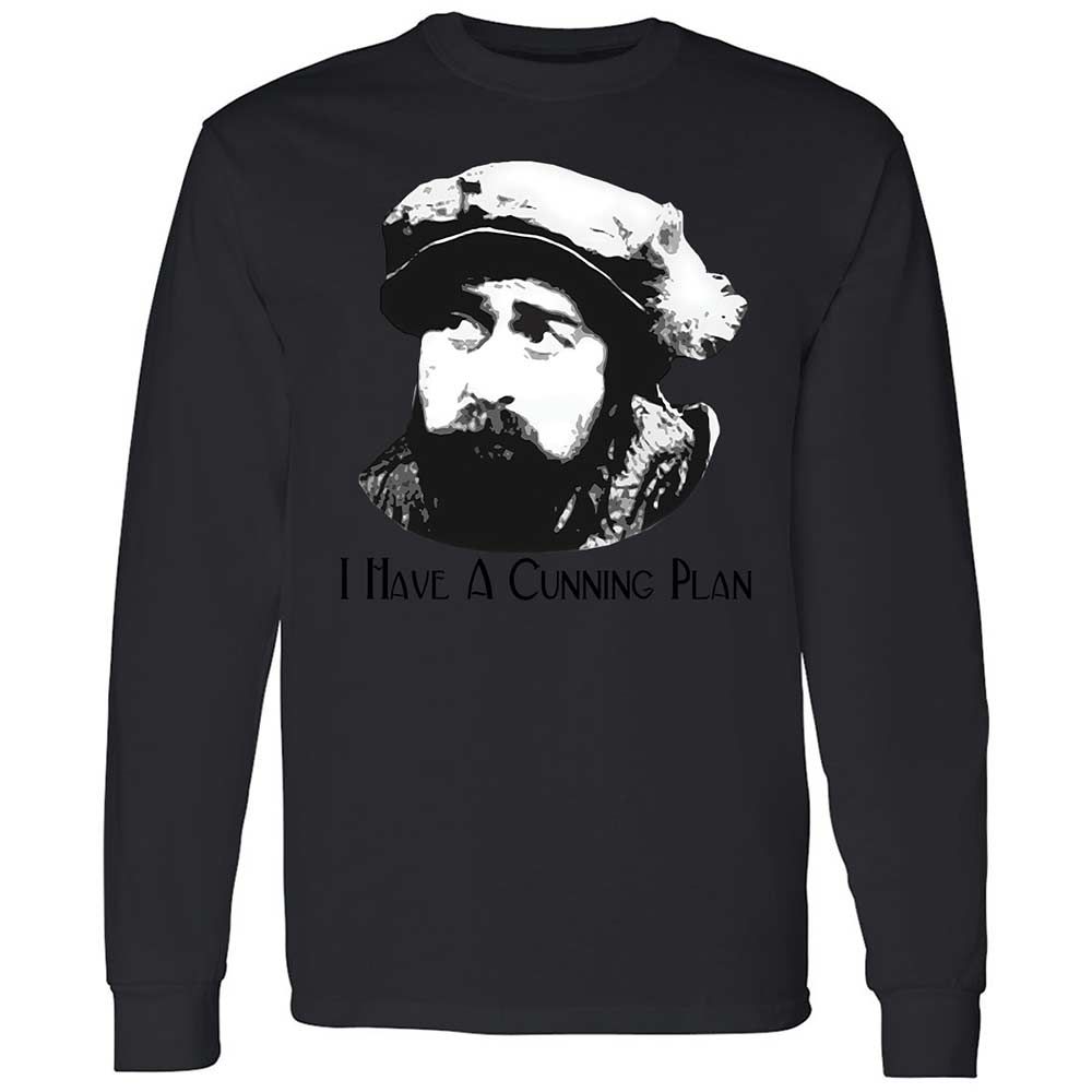 I Have A Cunning Plan - Black - 12