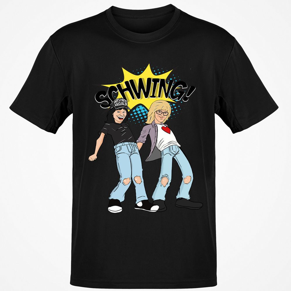Classic Unisex T-Shirt - KU7HN9YT - Black - 12
